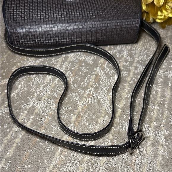 Bally Black Embossed B Crossbody - Picture 9 of 11